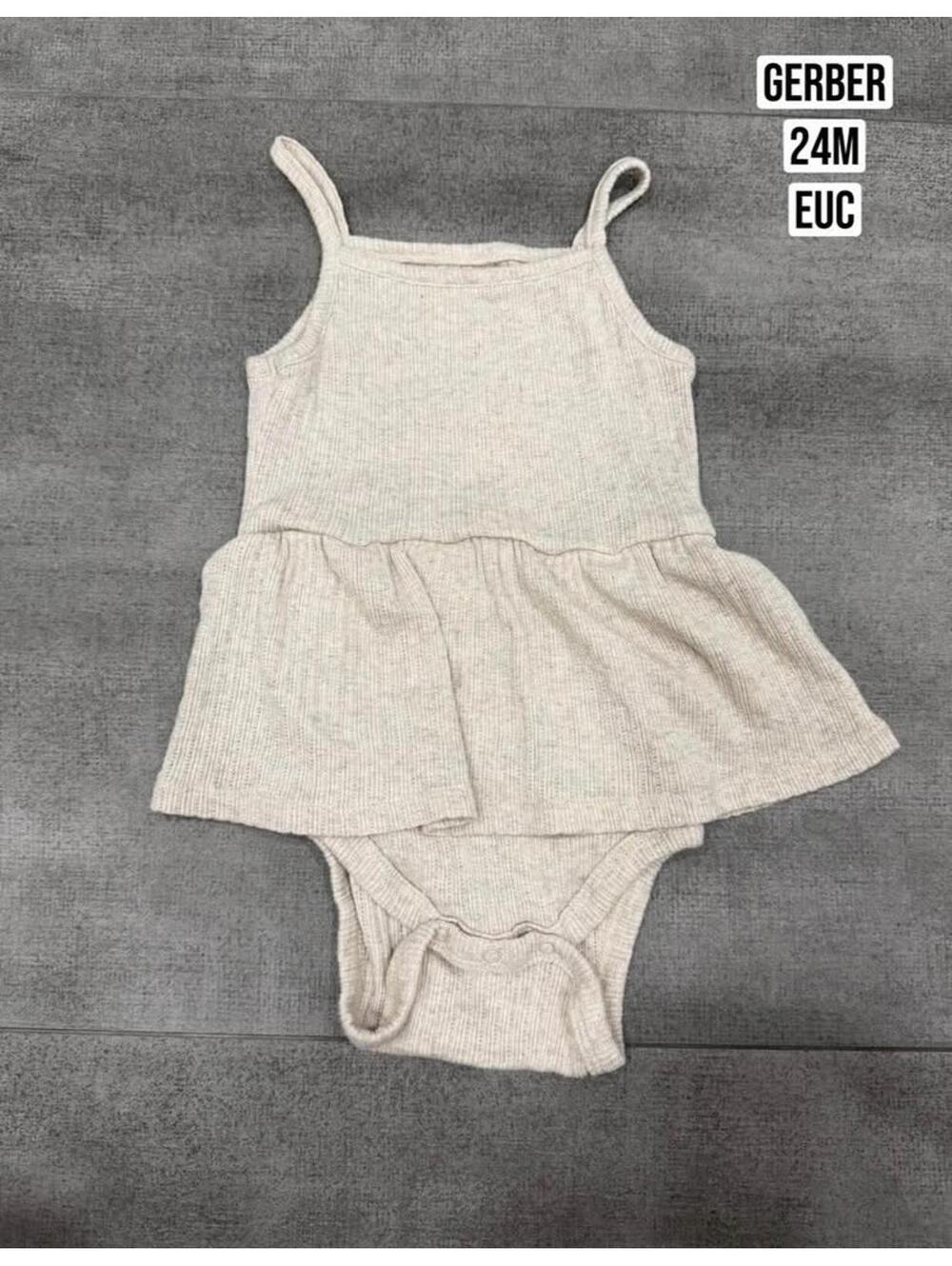 24m • Gerber  • Baby Girl Romper Dress 24M